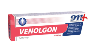 Twins Tek 911 "Venolgon" tělový balzám na těžké a unavené nohy 100 ml